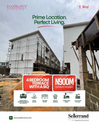 4 Bedroom Terrace Duplex with a Bq, Parkview, Ikoyi, Lagos, Terraced Duplex for Sale