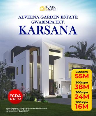 Alveena Garden Estate Land, Gwarimpa Extension, Karsana, Abuja, Residential Land for Sale