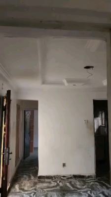 Decent Portable 2 Bedroom Flat Bq, a Room Ensuite ,all Tiled, Medina Estate, Medina, Gbagada, Lagos, Flat / Apartment for Rent