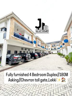Fully Furnished 4 Bedroom Terraced Duplex, Lekki, Lagos, House for Sale