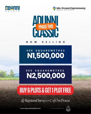 Adunni 2 Land, Ido, Ibadan, Oyo, Land for Sale