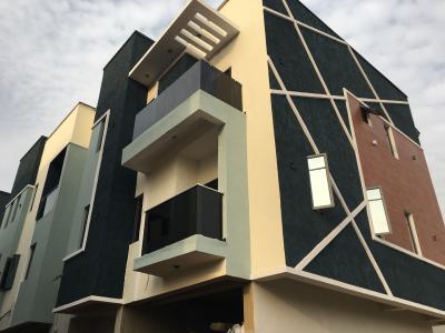 Newly Built 4 Bedrooms Terrace Duplex with a Room Bq, Off Kudirat Abiola Way, Oregun, Ikeja, Lagos, Terraced Duplex for Sale