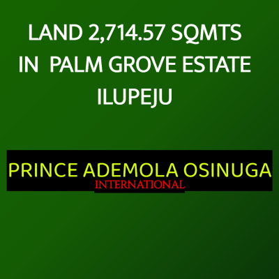 Land 2,714.57 Sqmts, Palmgrove Estate Ilupeju, Palmgrove, Ilupeju, Lagos, Mixed-use Land for Sale