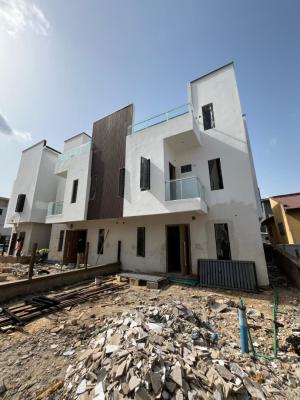 Luxury 4 Bedroom Semidetached Duplex in a Secured Estate, Newly Built, Balcony, Gated Estate, Water Heater, Gbagada, Lagos, Semi-detached Duplex for Sale