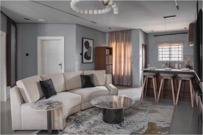 Luxurious Furnished 2 Bedroom Apartment, Wuye, Abuja, Flat / Apartment for Rent