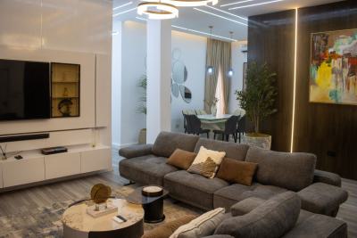 Luxury 3 Bedrooms Flat with Pool,lift, Shonibare Estate, Maryland, Lagos, Flat / Apartment Short Let