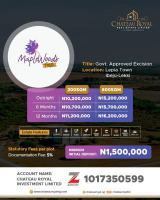 Maplewoodsforte, Lapia Town, Ibeju Lekki, Lagos, Mixed-use Land for Sale