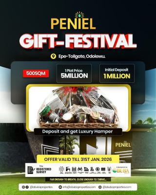 Plots of Land in Peniel Estate (epe Toll-gate), Odolewu, Epe Toll-gate, Ijebu Ode, Ogun, Mixed-use Land for Sale