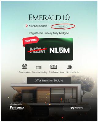Most Desired Land Parcels at Pocket-friendly Prices, Moniya, Ibadan, Oyo, Residential Land for Sale