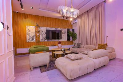 Brand New Beautifully Furnished 4 Bedroom Duplex, Orchid Road (serene and Secured Estate), Lekki, Lagos, Terraced Duplex for Rent