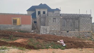 5 Bedroom Duplex at Decking Level with an Existing 2 Rooms, Crd, Behind New Site Estate, Fha (f.h.a), Lugbe District, Abuja, Detached Duplex for Sale