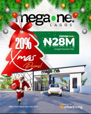 Megane Lagos Discount Promo Opportunity, Off Expressway, Ibeju Lekki, Lagos, Residential Land for Sale
