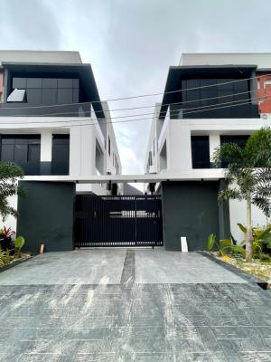Contemporary Luxury 4 Bedrooms Terraced Duplex with Gym Room and Swimming Pool, Lekki Phase 1, Lekki, Lagos, Terraced Duplex for Sale