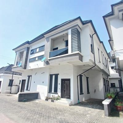 4 Bedroom Semi-detached Duplex with Bq, Chevron Toll Gate, Orchid Road, Lekki, Lagos, Semi-detached Duplex for Rent