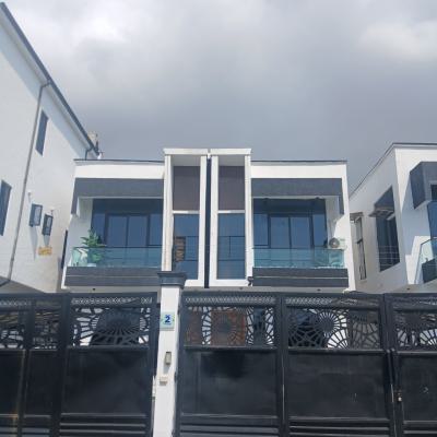 The Most Affordable 4 Bedroom Semi-detached Duplex with Bq, Chevron Toll Gate,orchid Road, Lekki, Lagos, Semi-detached Duplex for Sale