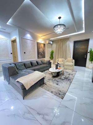 Papaya Stadium Spacious Living Room, 2 Bedroom Apartment, Victoria Island (vi), Lagos, Flat / Apartment Short Let