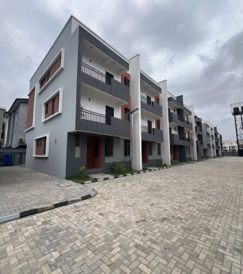 Spacious 4bedroom Terrace Duplex with Bq at Ikate, Ikate Elegushi, Ikate Elegushi, Lekki, Lagos, Terraced Duplex for Rent