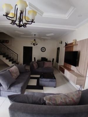 Fully Furnished 5bedroom Terrace Duplex on 3floors Inside a Gated & Es, Agungi, Lekki, Lagos, Terraced Duplex for Rent