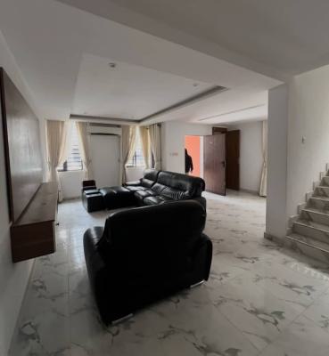 Unfurnished 4bedroom Terrace Duplex with Bq Fitted Kitchen, Ikate, Lekki, Lagos, Terraced Duplex for Rent