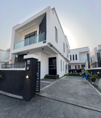 Self Service 4bedroom Detached Duplex with Pool, Ikota By Bis, Ikota, Lekki, Lagos, Detached Duplex for Rent