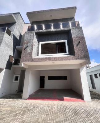 Well Spacious 4 Bedroom Duplex with Study Room and Bq, Oral Estate, Lekki, Lagos, Terraced Duplex for Rent