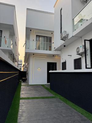 Classy 4 Bedroom Semi- Detached Duplex with Bq, Chevron, Lekki, Lagos, Semi-detached Duplex for Sale