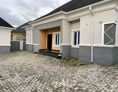Modern 3-bedroom Bungalow with 2-room Bq, Efab Queens Estate, Gwarinpa, Abuja, Detached Bungalow for Sale