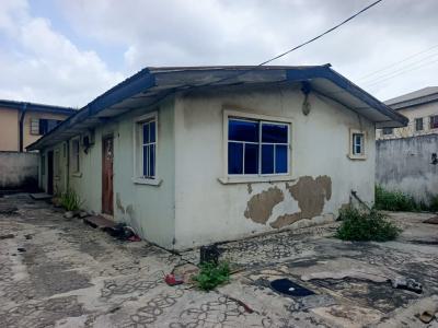 Bungalow with 2units 2bedroom, Gated , Secure Street Off Ajayi Road, Ogba, Ikeja, Lagos, Block of Flats for Sale