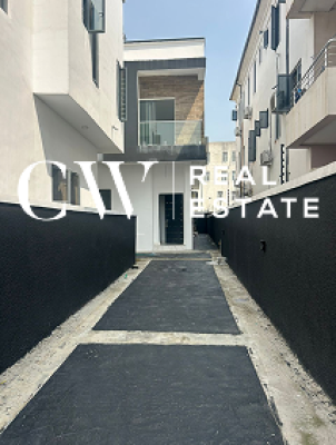 4-bedroom Semi-detached Duplex with Bq, Lekki, Lagos, Semi-detached Duplex for Sale