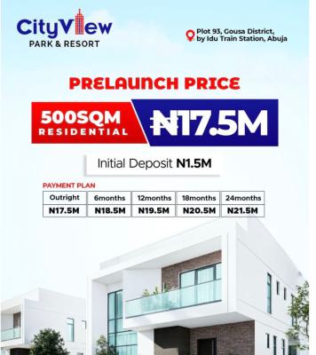 Affordable and Verified Dry Land, City View Park 10mins Drive From University of Abuja Guosa District, Idu Industrial, Abuja, Mixed-use Land for Sale