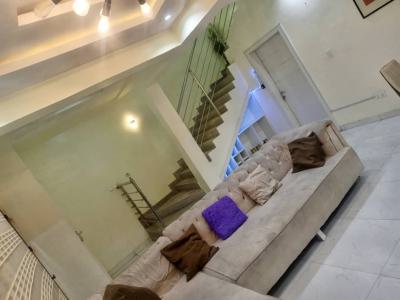 Furnished 2 Bedroom Duplex, Cyberville Estate Along Nike Art Gallery, Ikate, Lekki, Lagos, Terraced Duplex for Rent