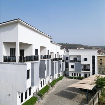 Brand New 4 Bedroom Terrace Duplex with Bq , 2 Living Rooms,, Guzape District, Abuja, Terraced Duplex for Sale
