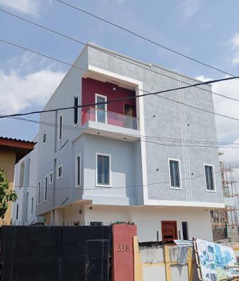 an Exquisite 5 Bedrooms Detache House with Bq., Akora Estate, Adeniyi Jones, Ikeja, Lagos, Detached Duplex for Sale