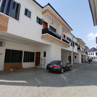 Luxury 3 Bedroom Terrace Duplex with Bq, Chevron Toll Gate, Orchid Road, Lekki, Lagos, Terraced Duplex for Rent