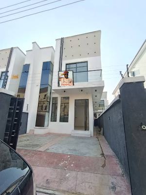 Newly Built 4 Bedroom Semi Detached Duplex, a Room Bq, Self Compound, Mobile Road, Ikota, Lekki, Lagos, Semi-detached Duplex for Sale