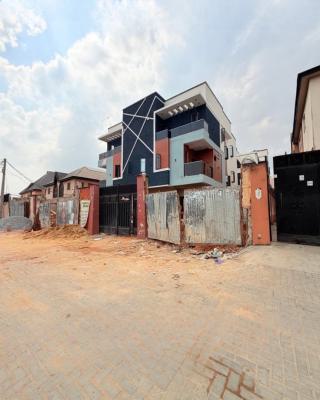 Lovely Built 4 Bedroom Semi Detached Duplex with Bq in Secure Estate, Gbagada, Lagos, Semi-detached Duplex for Sale