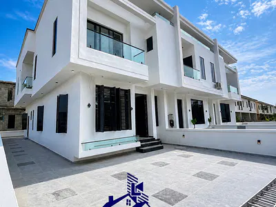 Newly Built 4 Bedrooms Semi Detached Duplex with BQ — Sapphire Gardens Estate, Awoyaya, Ibeju Lekki, Lagos