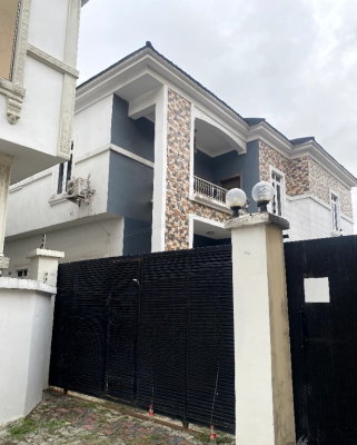 Lovely 5 Bedroom Detached Duplex with a Room Bq in a Secure Estate, Ikota, Lekki, Lagos, Detached Duplex for Rent