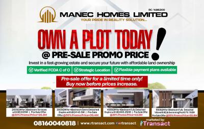 550sqm of Land, Manec Villa Estate Apo, Apo, Abuja, Residential Land for Sale