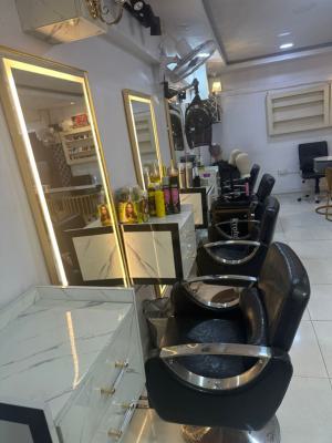 Exquisite and Topnotch Unisex Hair Salon, in an Estate Off Admiralty Way, Lekki Phase 1, Lekki, Lagos, Commercial Property for Rent