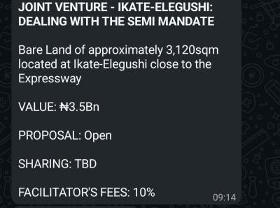 Joint Venture at Ikate Elegushi, Ikate Elegushi, Lekki, Lagos, Mixed-use Land Joint Venture