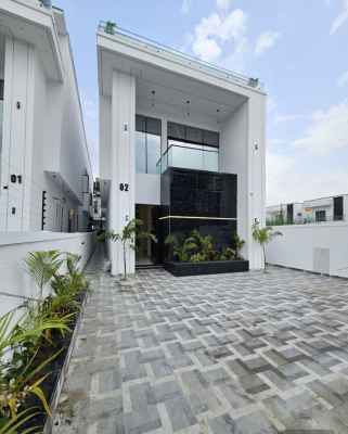 Luxury 5 Bedroom Detached Duplex with Bq Pool in a Secure Estate, Ajah, Lekki, Lagos, Detached Duplex for Sale