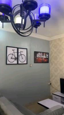 a Fully Furnished and Serviced Miniflat, Groundfloor with Wifi, Off Aborishade Street,, Lawanson, Surulere, Lagos, Mini Flat (room and Parlour) for Rent