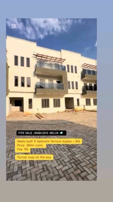 Newly Built 5 Bedroom Terrace Duplex, Mabushi, Abuja, House for Sale