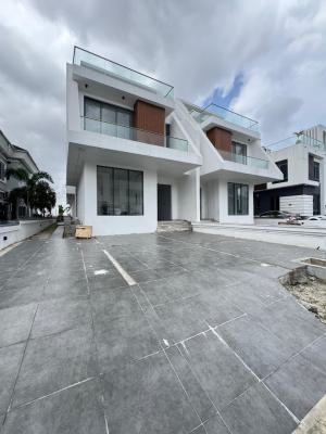 Magnificent 5 Beds Semi Detached  with a Pool, Lounge, Elevator, Cinem, Cowrie Creek Estate, Ikate Elegushi, Lekki, Lagos, Semi-detached Duplex for Sale