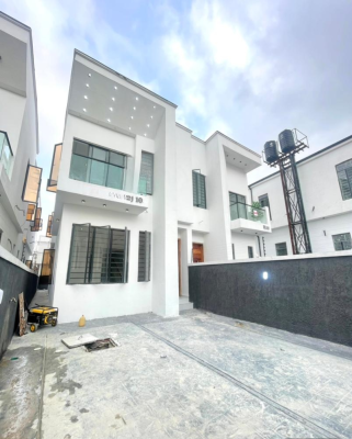 Luxury  4 Bedroom Semi-detached Duplex with Bq in a Secure Estate, Ikota, Lekki, Lagos, Semi-detached Duplex for Sale