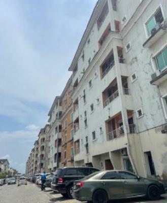 Spacious 2 Bedroom Flat Serviced Apartment, Paradise 3 Estate Chevron Drive Opposite Ebano Supermarket, Lekki, Lagos, Flat / Apartment for Rent
