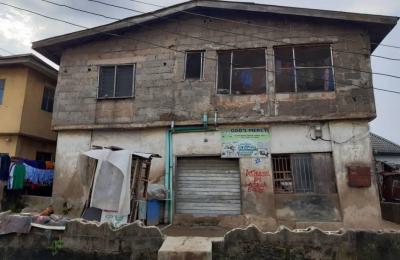 Just Out  a Renovateable Storey Building Available on Dry Land, Tipper, Ketu, Lagos, Block of Flats for Sale
