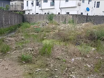 Very Urgent 577 SQM Plot with Foundation — Seaside Estate Badore Road, Badore, Ajah, Lagos