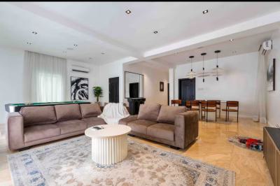 Lux Two (3) Bedroom Maisonette with Ps5, Tennis, Snooker Board and a S, Ikoyi, Lagos, Flat / Apartment Short Let